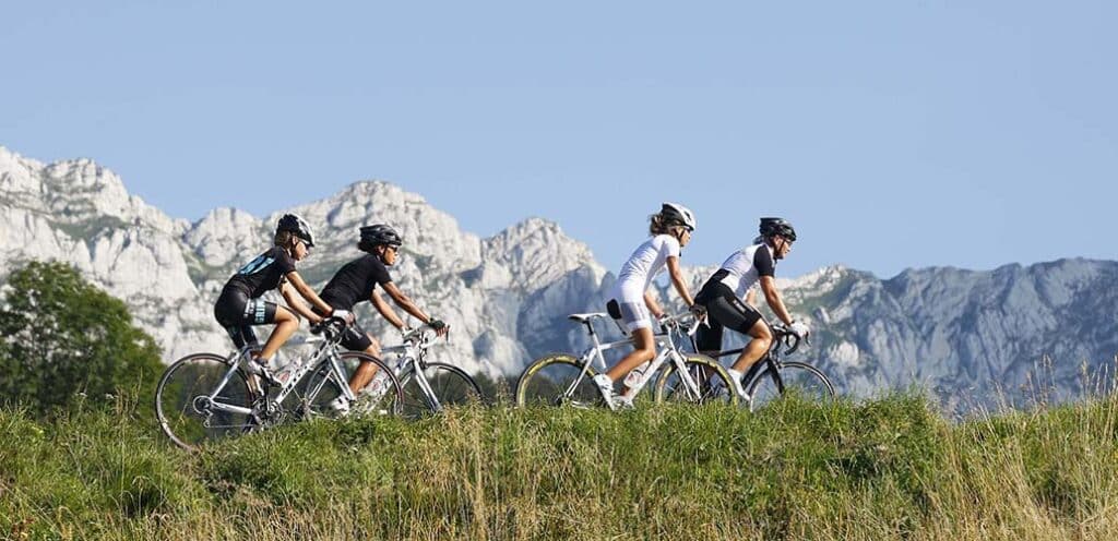 cyclo dans le Vercors